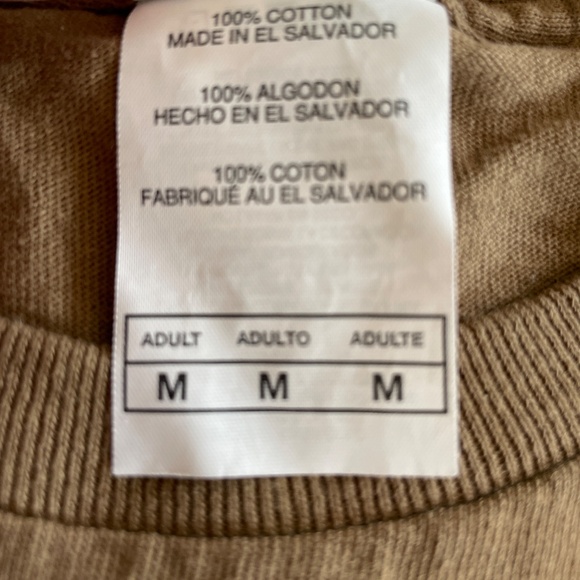 MEN'S T-SHIRT LONG SLEEVES SIZE M - Picture 6 of 6